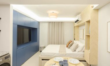 RUSH SALE: Fully Furnished Sea View Studio w/ Balcony – Near Airport & Mall Saekyung Looc, Lapu-Lapu City