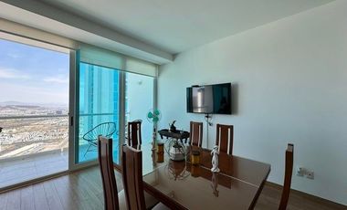 RENTA - Santa Fe Juriquilla. Departamento con 2 recámaras y amenidades