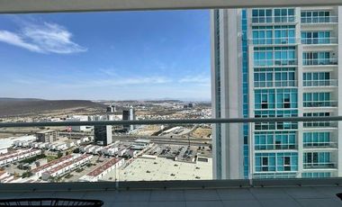 RENTA - Santa Fe Juriquilla. Departamento con 2 recámaras y amenidades