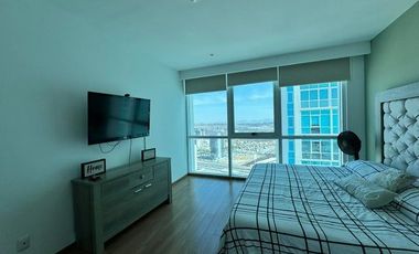 RENTA - Santa Fe Juriquilla. Departamento con 2 recámaras y amenidades