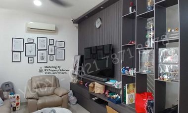 Dijual Townhouse 2 Lantai Full Interior di Seduduk Putih, Kel. 8 Ilir, Kec. Ilir Timur II, Palembang – LT 90 m², LB 140 m², One Gate System