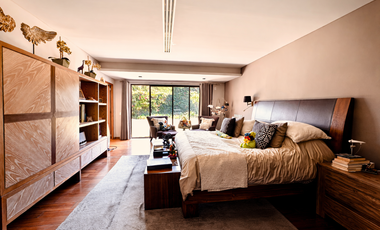 Casa Premiun de Revista, Gran Jardín, Terraza con Chimenea.