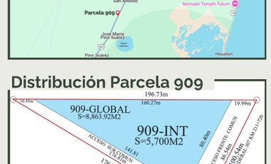 5,700 m² - 80m Frente Carretera 307 km 211 | Muyil y Nuevo Aeropuerto