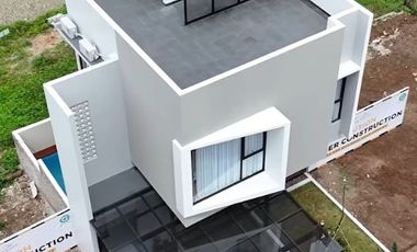 Dago Valley Rumah Kontemporer dengan Rooftop di Lingkungan Hijau di Pusat Kota Bandung