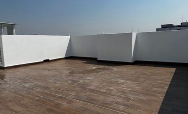 RENTA PENTHOUSE CON TERRAZA PRIVADA GRANJAS MÉXICO IZTACALCO