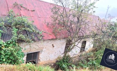VENTA DE TERRENO CON CASA ANTIGUA EN REAL DEL MONTE, HGO.