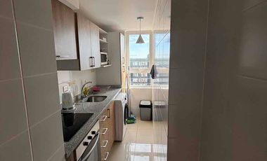 arriendo departamento amoblado con 2 estacionamientos
