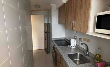 arriendo departamento amoblado con 2 estacionamientos