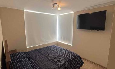 arriendo departamento amoblado con 2 estacionamientos