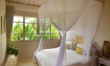 CANGGU - 3BR COLONIAL SANCTUARY WITH RICE FIELD VIEWS AND FLEXIBLE LEASE PERIOD