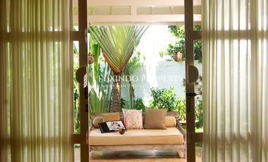 CANGGU - 3BR COLONIAL SANCTUARY WITH RICE FIELD VIEWS AND FLEXIBLE LEASE PERIOD