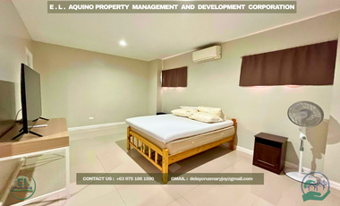 FOR RENT FULLY FURNISHED STUDIO UNIT APARTMENT FOR RENT LOCATED IN A SECURED SUBDIVISION AT ANGELES CITY