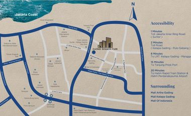 Gading Business Park - SCBD Baru Jakarta Utara