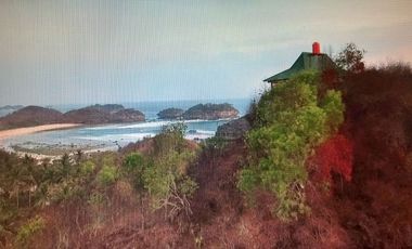 Dijual Tanah Premium Bonus Villa Eksklusif dengan View Laut di Watu Karung Pacitan