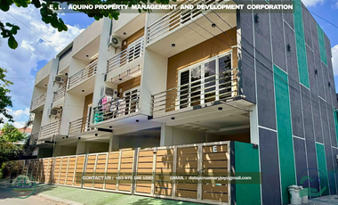 3 STOREY APARTMENT FULLY FURNISHED FOR RENT LOCATED IN A SECURED SUBDIVISION AT MALABANIAS
