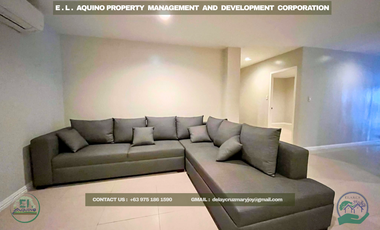 3 BATHROOMS, 3 BEDROOMS FULLY FURNISHED APARTMENT FOR RENT LOCATED IN A SECURED SUBDIVISION AT ANGELES CITY PAMPANGA