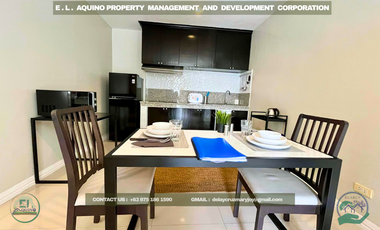 APARTMENT STUDIO UNIT FOR RENT 1 BEDROOM FURNISHED LOCATED IN A SAFE SUBDIVISION NEAR CLARK