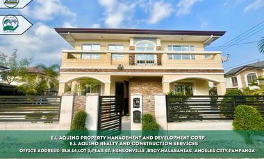 4 Bedrooms House For Sale Located in a secured subdivision in Barangay Sapalibutad,Angeles City,Pampanga