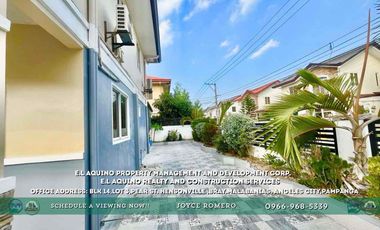 4 Bedrooms House For Sale Located in a secured subdivision in Barangay Sapalibutad,Angeles City,Pampanga