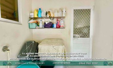 4 Bedrooms House For Sale Located in a secured subdivision in Barangay Sapalibutad,Angeles City,Pampanga