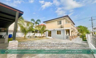 4 Bedrooms House For Sale Located in a secured subdivision in Barangay Sapalibutad,Angeles City,Pampanga