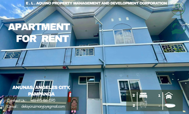 FOR RENT 2 BEDROOMS APARTMENT FOR RENT FULLY FURNISHED LOCATED IN A SAFE SUBDIVISION AT BRGY ANUNAS ANGELE CITY