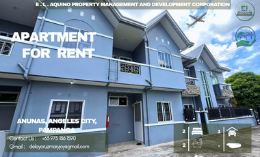FOR RENT FULLY FURNISHED APARTMENT 2 BEDROOMS LOCATED IN A SECURED SUBDIVISION AT BRGY ANUNAS