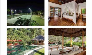 Jual Cepat Villa Eksklusif Full Furnish Luas 3930m² di Canggu Bali