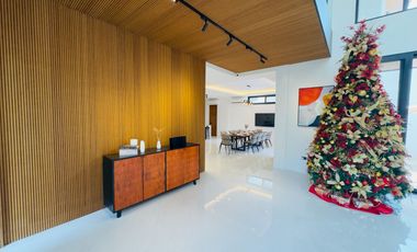 Modern Tropical Asian Design Fully Furnished 2Storey Corner House and Lot with Pool for Sale in Pasong Tamo, Quezon City