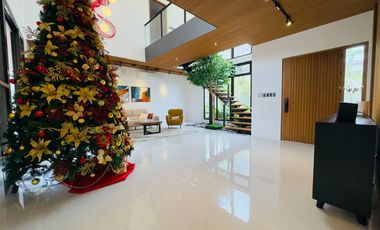 Modern Tropical Asian Design Fully Furnished 2Storey Corner House and Lot with Pool for Sale in Pasong Tamo, Quezon City