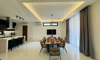 Modern Tropical Asian Design Fully Furnished 2Storey Corner House and Lot with Pool for Sale in Pasong Tamo, Quezon City