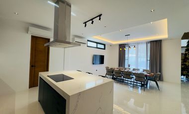 Modern Tropical Asian Design Fully Furnished 2Storey Corner House and Lot with Pool for Sale in Pasong Tamo, Quezon City