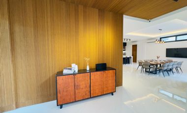 Modern Tropical Asian Design Fully Furnished 2Storey Corner House and Lot with Pool for Sale in Pasong Tamo, Quezon City