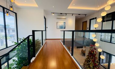 Modern Tropical Asian Design Fully Furnished 2Storey Corner House and Lot with Pool for Sale in Pasong Tamo, Quezon City