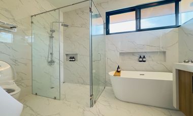 Modern Tropical Asian Design Fully Furnished 2Storey Corner House and Lot with Pool for Sale in Pasong Tamo, Quezon City