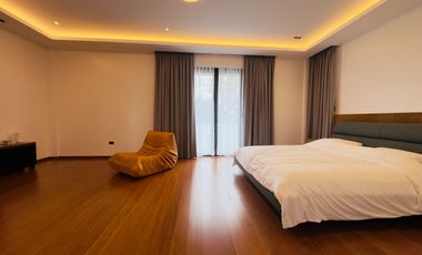 Modern Tropical Asian Design Fully Furnished 2Storey Corner House and Lot with Pool for Sale in Pasong Tamo, Quezon City