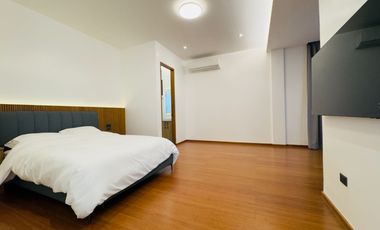 Modern Tropical Asian Design Fully Furnished 2Storey Corner House and Lot with Pool for Sale in Pasong Tamo, Quezon City