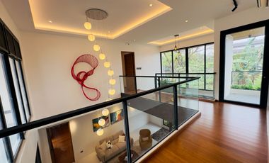 Modern Tropical Asian Design Fully Furnished 2Storey Corner House and Lot with Pool for Sale in Pasong Tamo, Quezon City