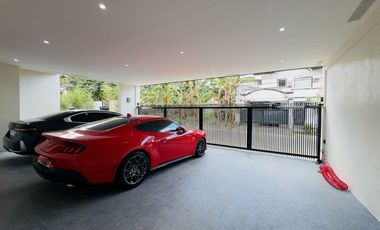 Modern Tropical Asian Design Fully Furnished 2Storey Corner House and Lot with Pool for Sale in Pasong Tamo, Quezon City