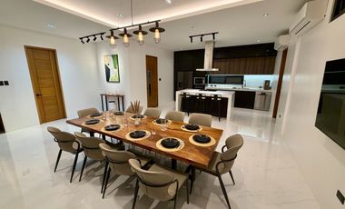 Modern Tropical Asian Design Fully Furnished 2Storey Corner House and Lot with Pool for Sale in Pasong Tamo, Quezon City