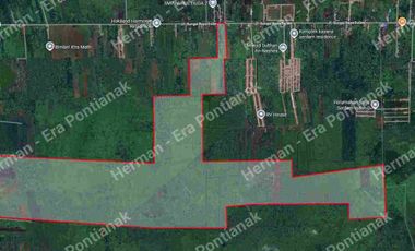 Lahan seluas 300 hektar