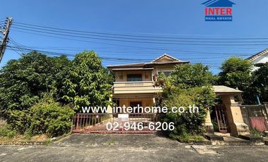Two-story detached house, 88 sq.wah, Discovery Bali High Village, Rangsit-Khlong 4, near Yaem Sa-ard School, Rangsit-Nakhon Nayok Road, Sawai Prachara