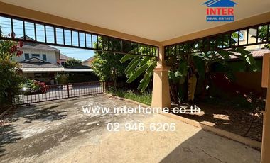 Two-story detached house, 88 sq.wah, Discovery Bali High Village, Rangsit-Khlong 4, near Yaem Sa-ard School, Rangsit-Nakhon Nayok Road, Sawai Prachara
