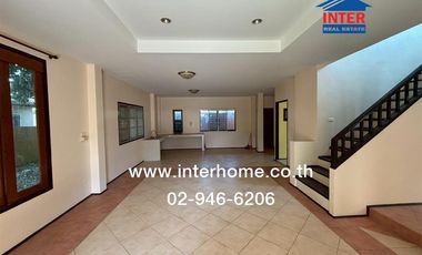 Two-story detached house, 88 sq.wah, Discovery Bali High Village, Rangsit-Khlong 4, near Yaem Sa-ard School, Rangsit-Nakhon Nayok Road, Sawai Prachara