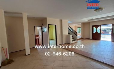 Two-story detached house, 88 sq.wah, Discovery Bali High Village, Rangsit-Khlong 4, near Yaem Sa-ard School, Rangsit-Nakhon Nayok Road, Sawai Prachara