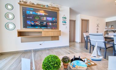 Departamento 100% amoblado de 81 m² 2 habitaciones en venta en Sunset City ( 7mo piso )