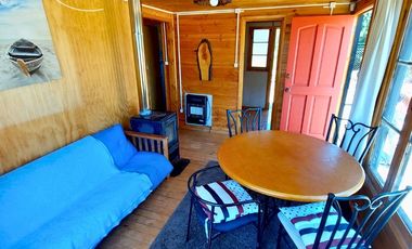 SINCRÓNICA PROPIEDADES  ARRIENDA HERMOSA CABAÑA EN SECTOR 12 DE LA FAMA ALGARROBO