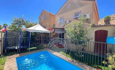 Casa Venta 3 Dormitorios En Microbarrio, Valle Lo Campino