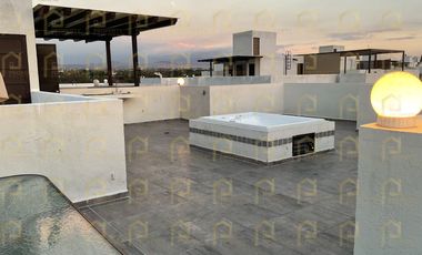 EN VENTA PENTHOUSE AMUEBLADO  CON ROOF GARDEN PRIVADO  EN EL FRACCIONAMIENTO CASCO ANTIGUO, YAUTEPEC, MORELOS.