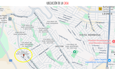 Rento Habitación amueblada, con balcón, en muy bien ubicación con fácil acceso a Anillo Periférico, Blvd. Puerta del Sol, Gonzalitos